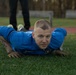 A member of the Estonian Defense Force competes in the Maryland National Guard’s State Best Warrior Competition.