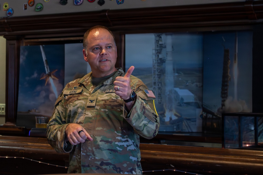 Vandenberg Hosts Patching Ceremony for STP-S29A Launch