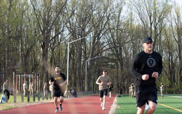 Soldiers Run 2-mile in AFT