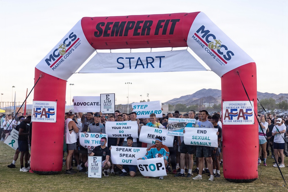 The Combat Center Hosts the 2026 Colorful Consent 5K Run