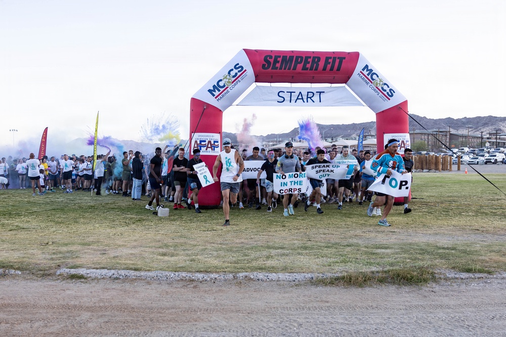 The Combat Center Hosts the 2026 Colorful Consent 5K Run