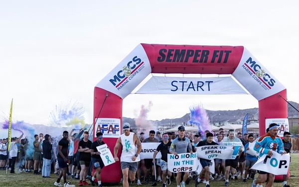 The Combat Center Hosts the 2026 Colorful Consent 5K Run