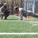 Soldier performs hand release push-up