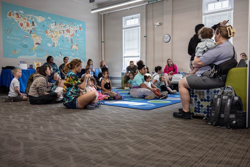 Marine Corps Recruit Depot San Diego Library Pinwheels &amp; Pages