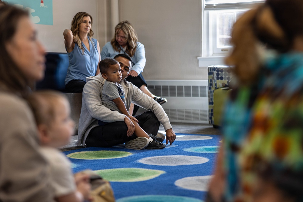 Marine Corps Recruit Depot San Diego Library Pinwheels &amp; Pages