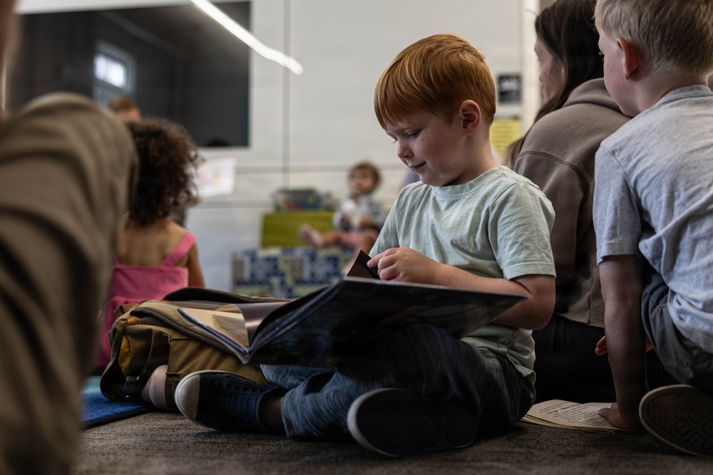 Marine Corps Recruit Depot San Diego Library Pinwheels &amp; Pages