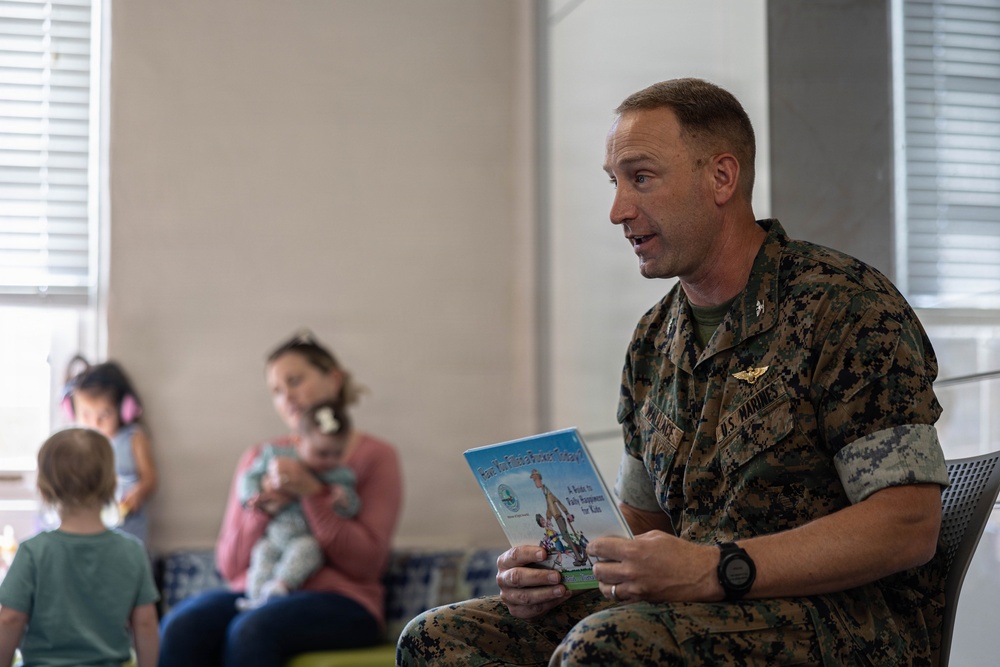 Marine Corps Recruit Depot San Diego Library Pinwheels &amp; Pages