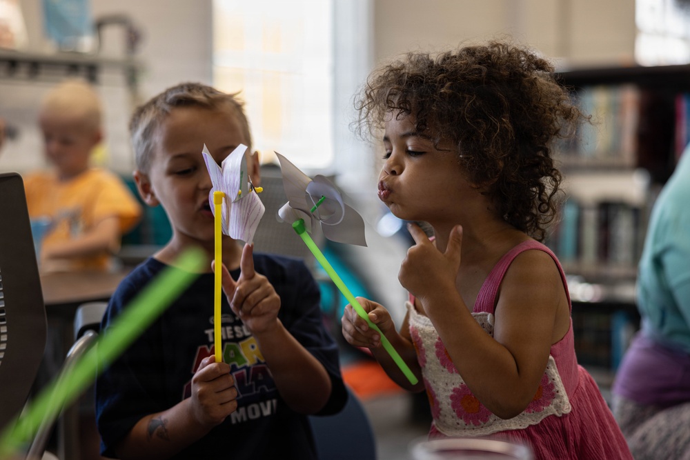 Marine Corps Recruit Depot San Diego Library Pinwheels &amp; Pages