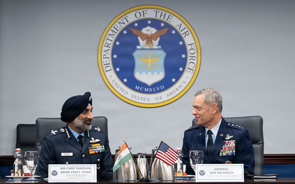 CSAF meets with India Air Chief Marshal