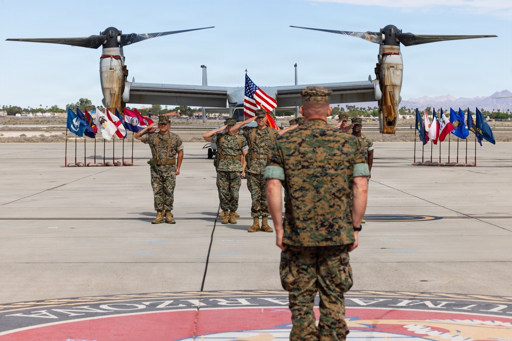 MCAS Yuma Relief and Appointment Ceremony