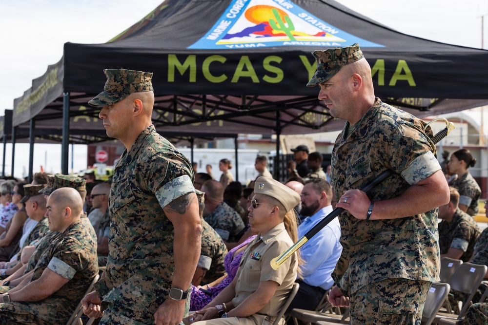 MCAS Yuma Relief and Appointment Ceremony