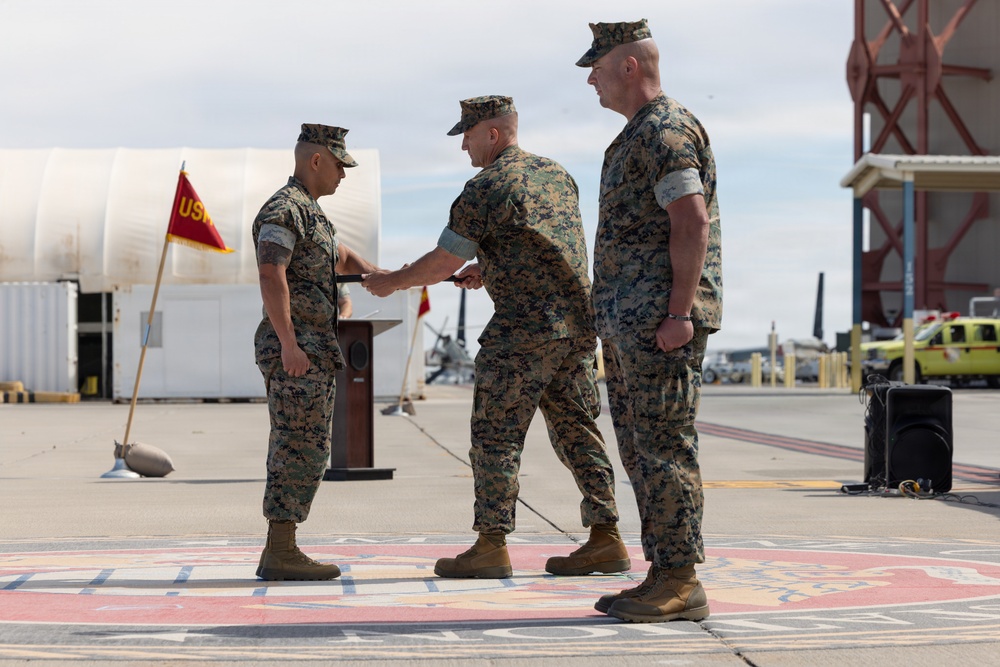 MCAS Yuma Relief and Appointment Ceremony