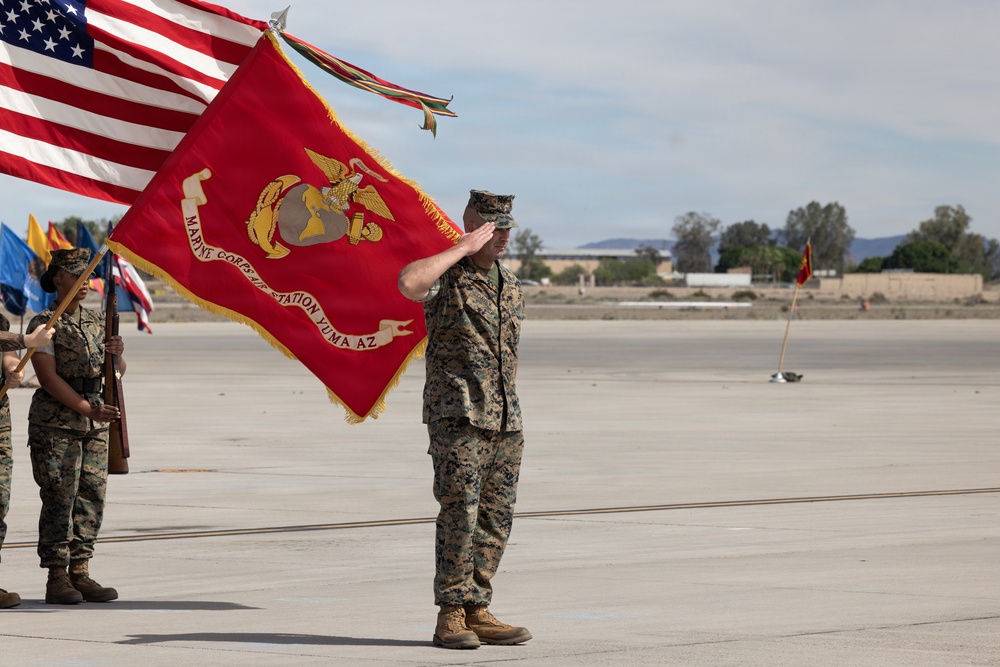 MCAS Yuma Relief and Appointment Ceremony