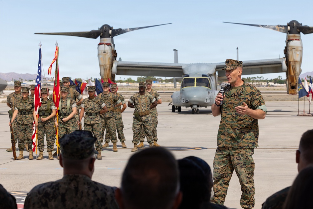 MCAS Yuma Relief and Appointment Ceremony