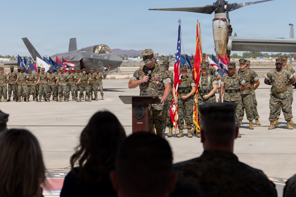 MCAS Yuma Relief and Appointment Ceremony