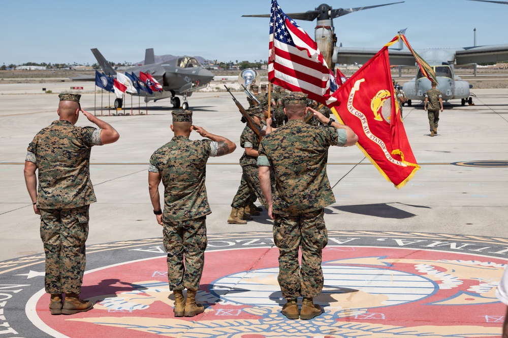 MCAS Yuma Relief and Appointment Ceremony