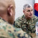 The 38th Assistant Commandant of the Marine Corps visits MRF-SEA Leadership