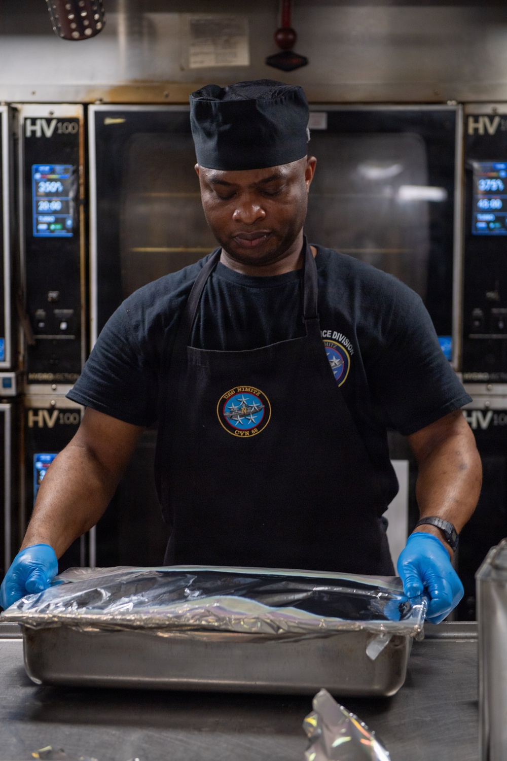 Sailors Prepare Lunch