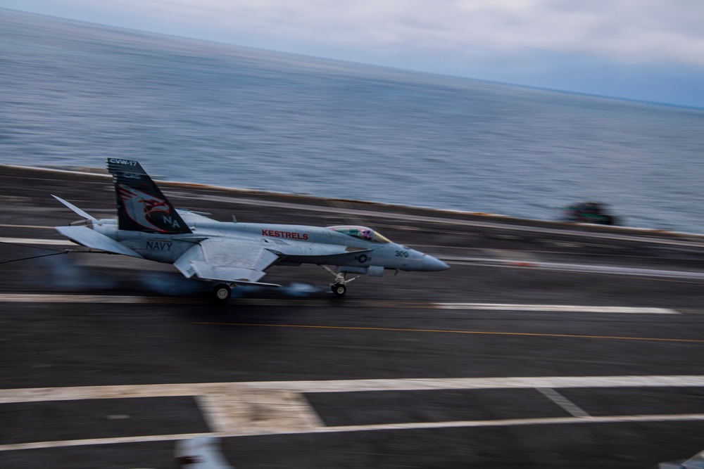 Nimitz Conducts Flight Operations