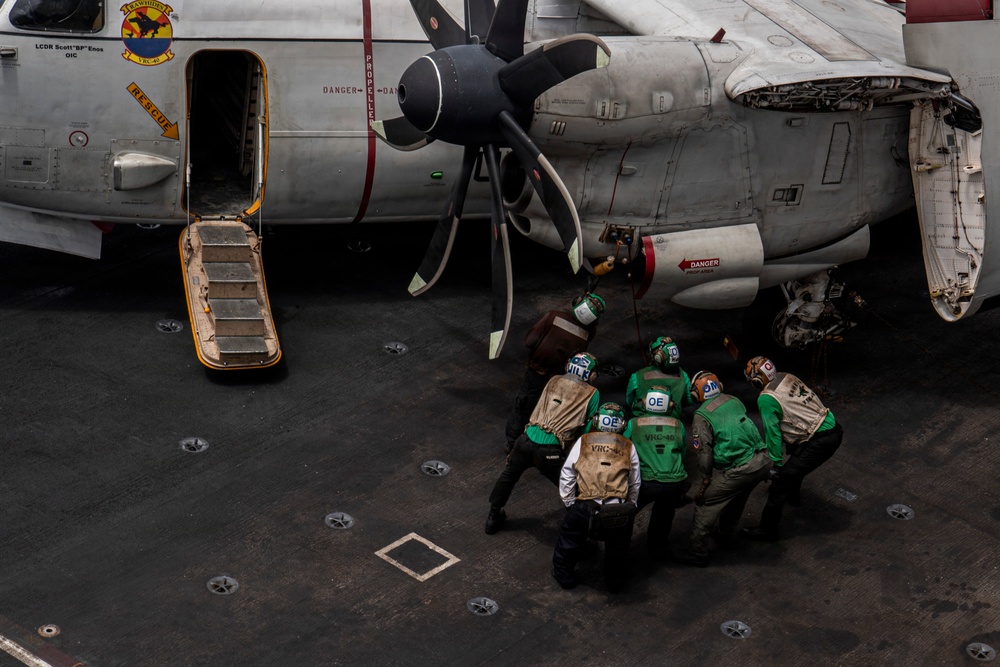 Nimitz Conducts Flight Operations