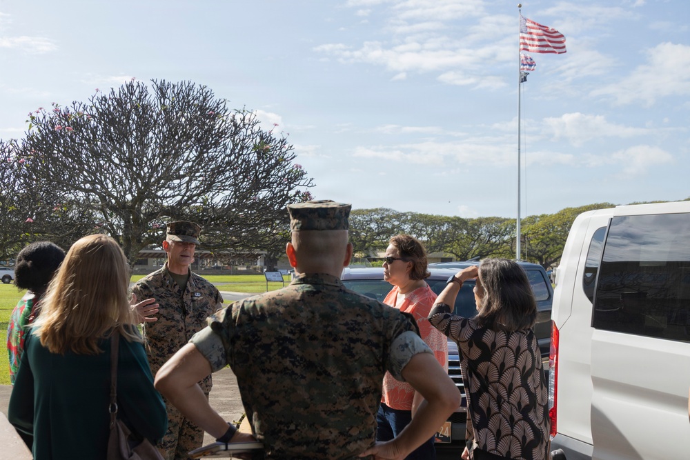 U.S. Sen. Mazie K. Hirono’s Chief of Staff Leadership Visits MCBH