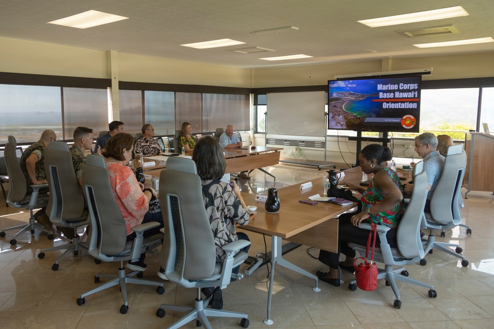 U.S. Sen. Mazie K. Hirono’s Chief of Staff Leadership Visits MCBH