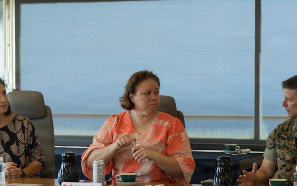 U.S. Sen. Mazie K. Hirono’s Chief of Staff Leadership Visits MCBH