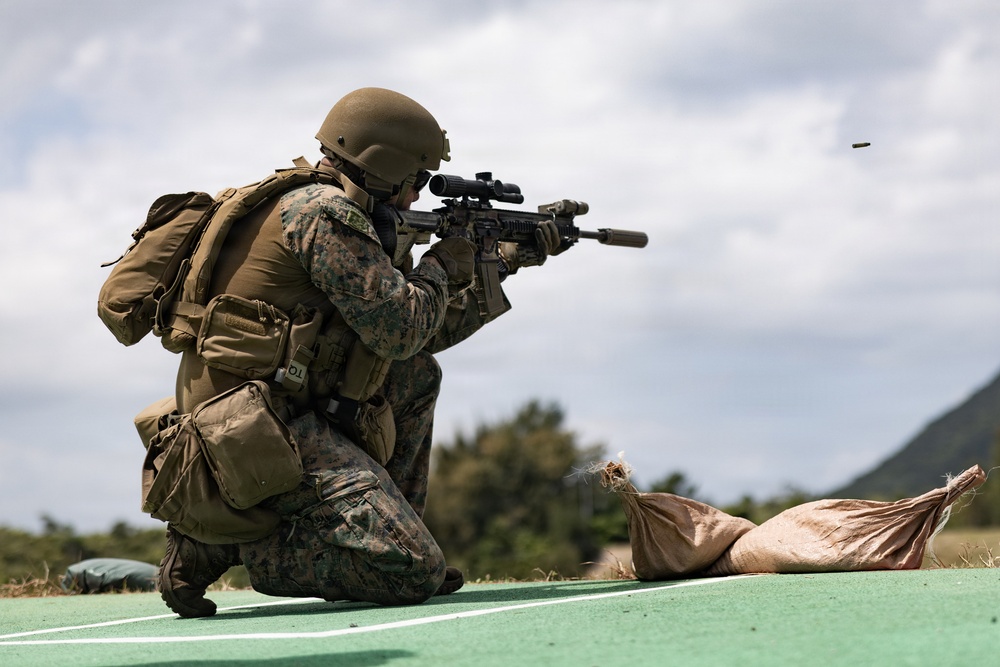 Marines with 2/8 Participate in Rifle Range