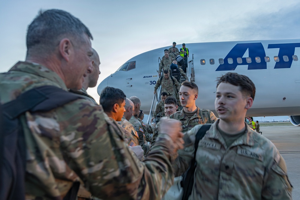 1-14 FAR Return Home From EUCOM Deployment