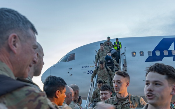 1-14 FAR Return Home From EUCOM Deployment
