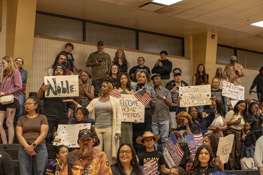 1-14 FAR Return Home From EUCOM Deployment