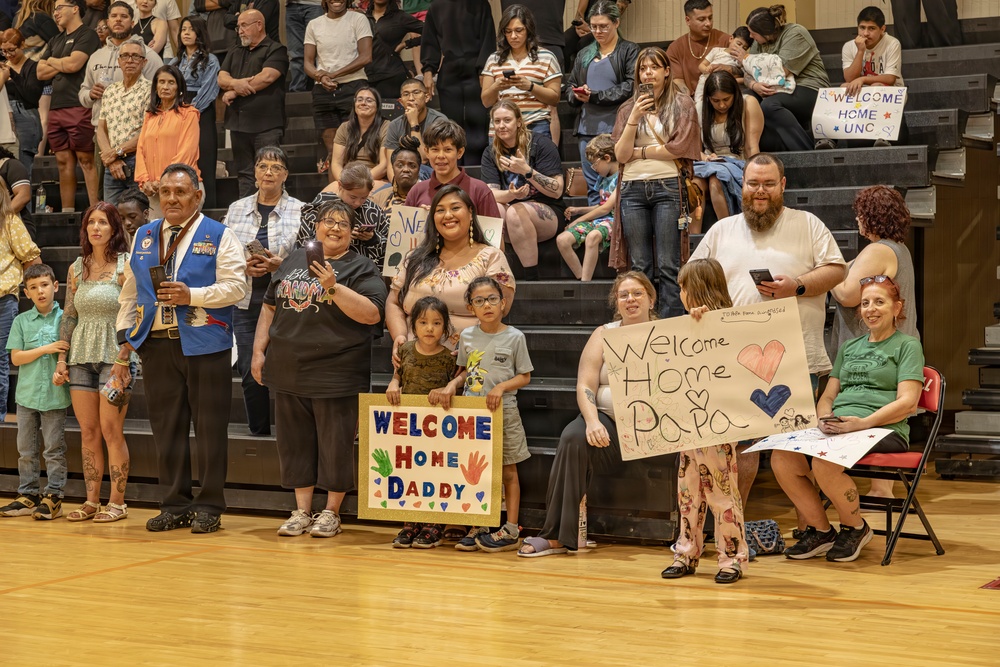 1-14 FAR Return Home From EUCOM Deployment