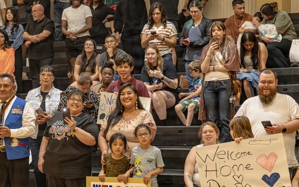 1-14 FAR Return Home From EUCOM Deployment