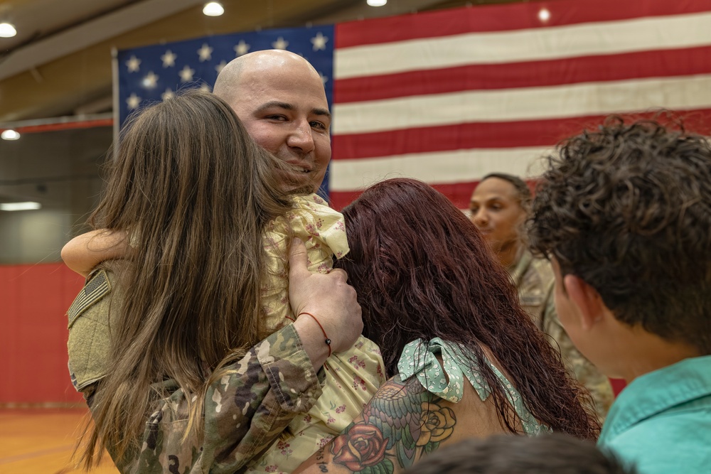 1-14 FAR Return Home From EUCOM Deployment