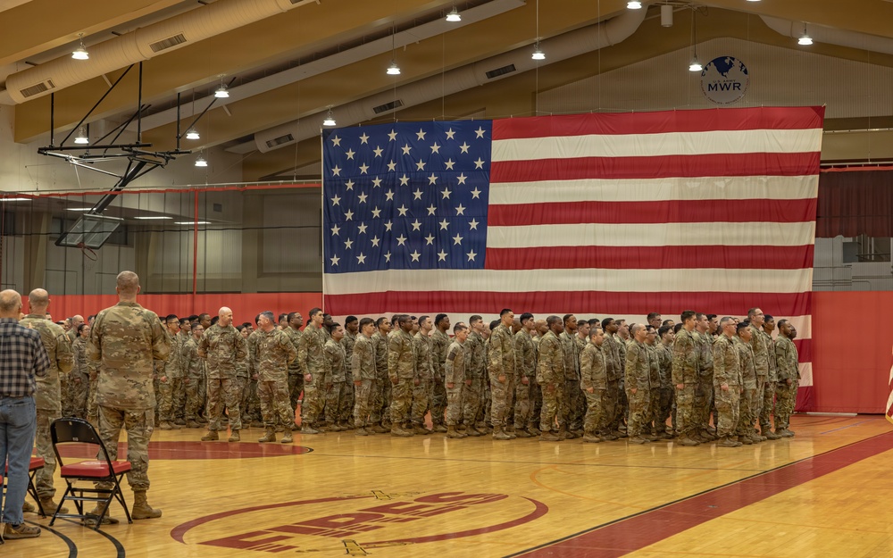 1-14 FAR Return Home From EUCOM Deployment