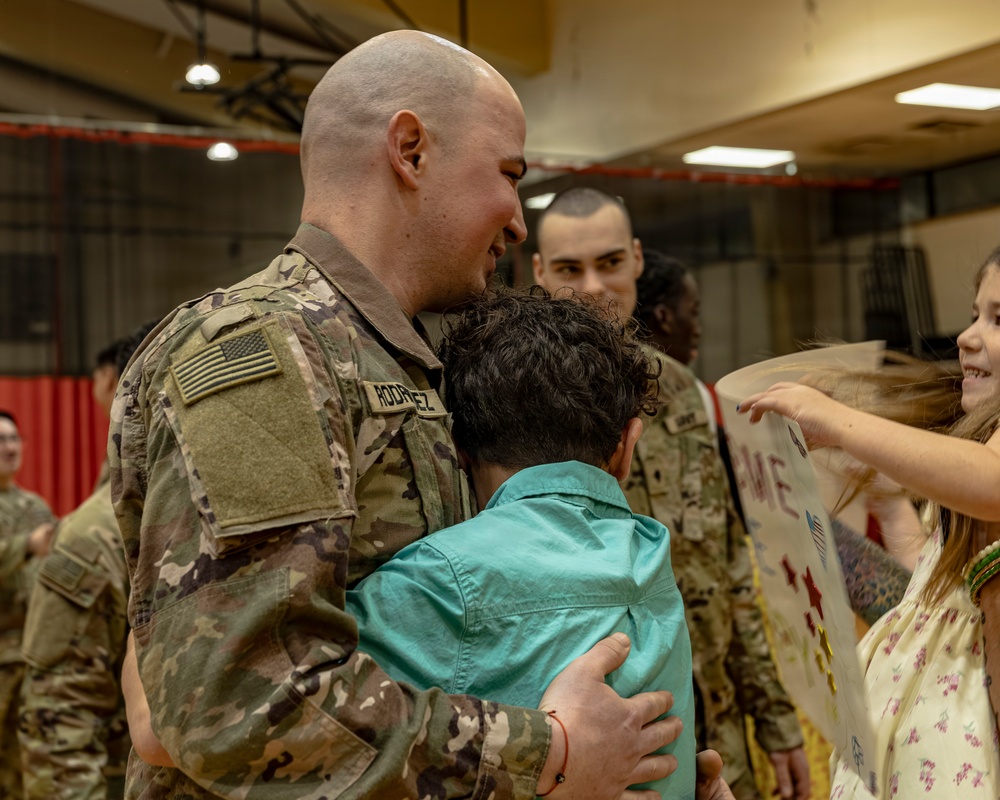 1-14 FAR Return Home From EUCOM Deployment