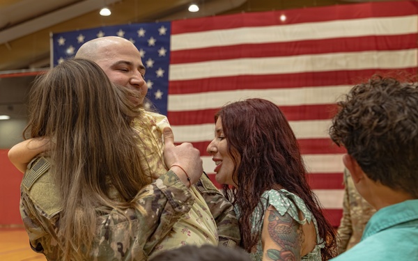 1-14 FAR Return Home From EUCOM Deployment