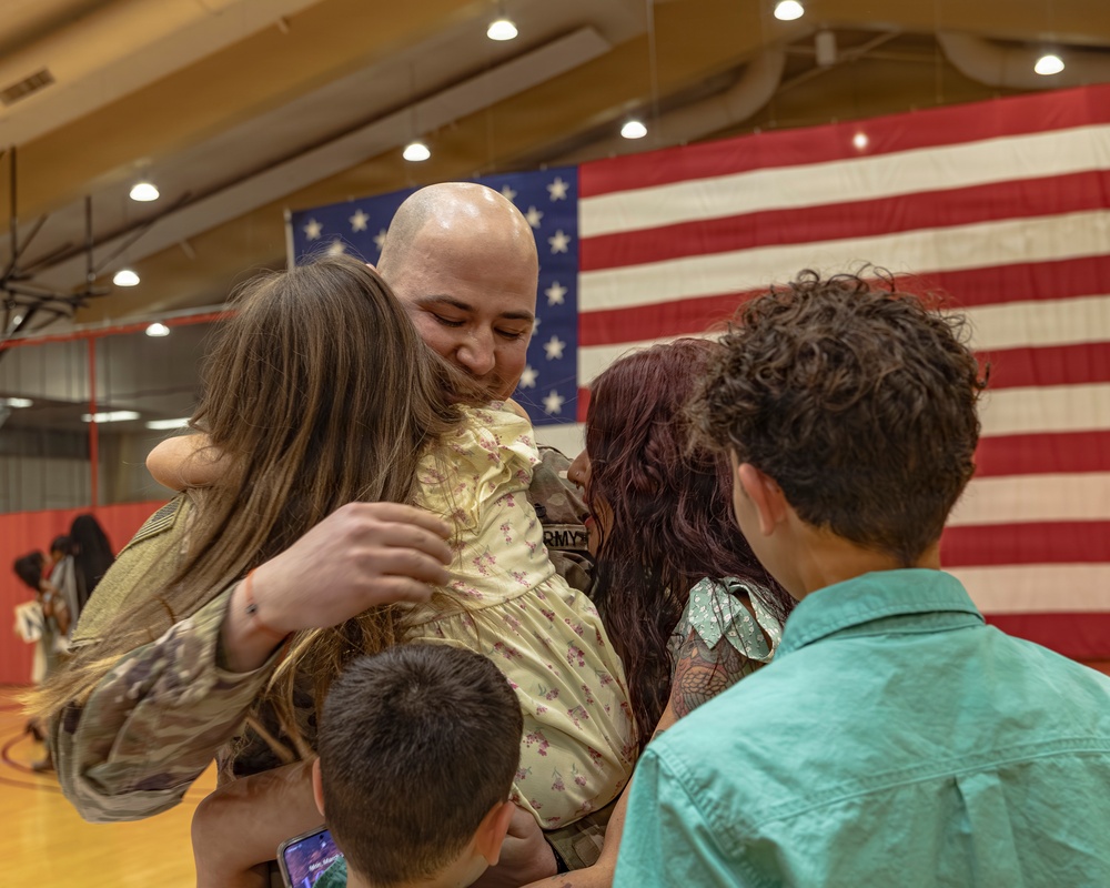 1-14 FAR Return Home From EUCOM Deployment