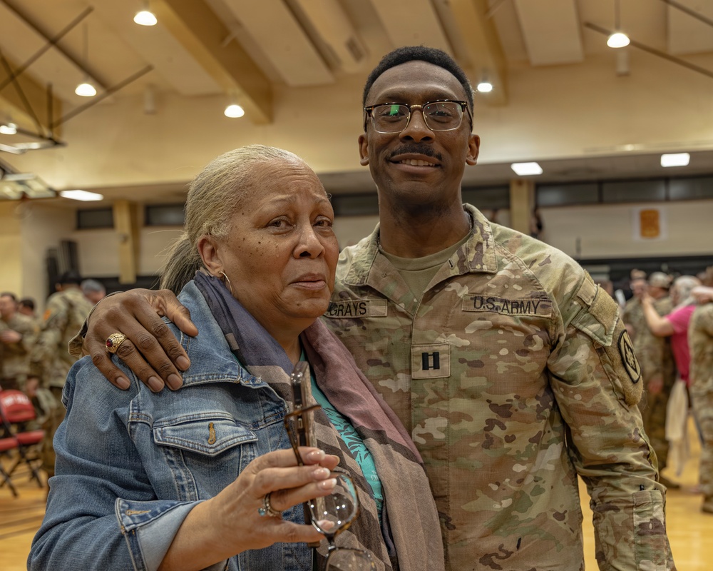 1-14 FAR Return Home From EUCOM Deployment