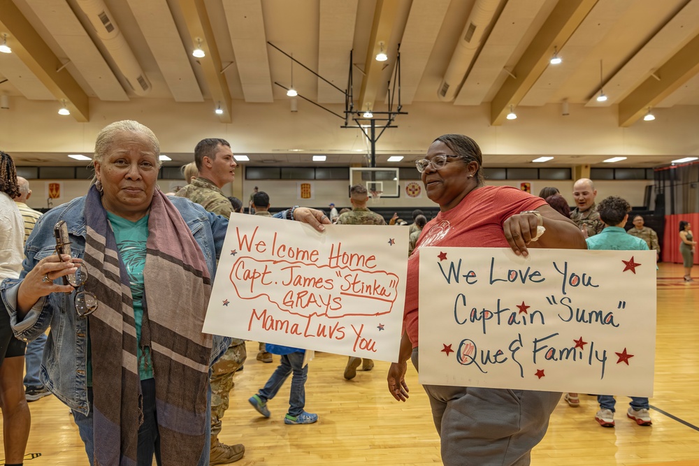 1-14 FAR Return Home From EUCOM Deployment