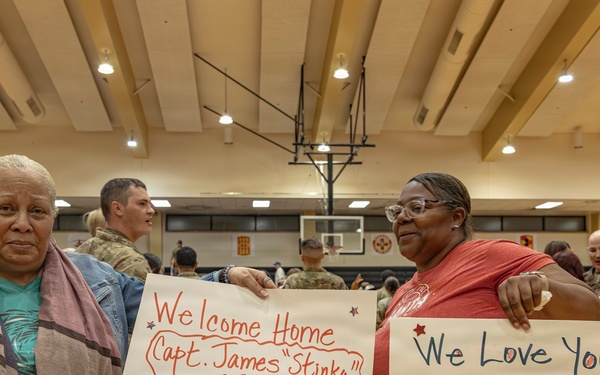 1-14 FAR Return Home From EUCOM Deployment