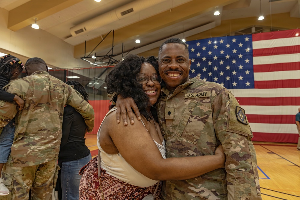 1-14 FAR Return Home From EUCOM Deployment