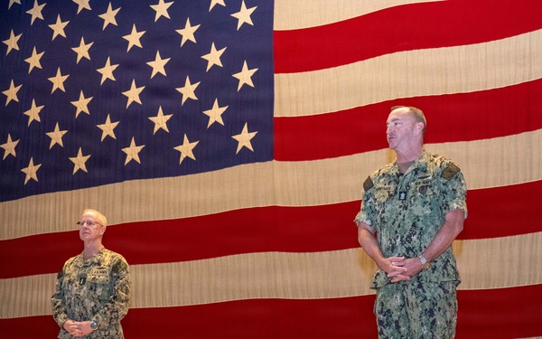 CNO and MCPON all-hands call on Naval Submarine Base New London