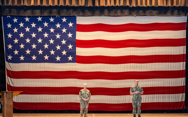 CNO and MCPON all-hands call on Naval Submarine Base New London