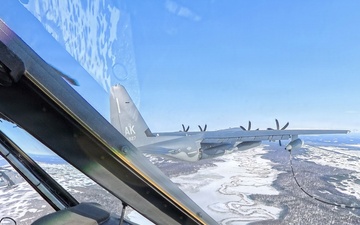 AKANG HH-60Ws, HC-130J, condcut air-to-air refueling