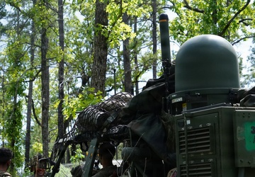 101st Airborne Division Soldiers maneuver ISV with TEWS-I during JRTC