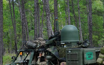 101st ABN DIV (AA) Test TEWS‑I Integration on Infantry Squad Vehicle at JRTC
