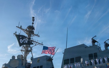 USS Stockdale Returns to Homeport Following Deployment