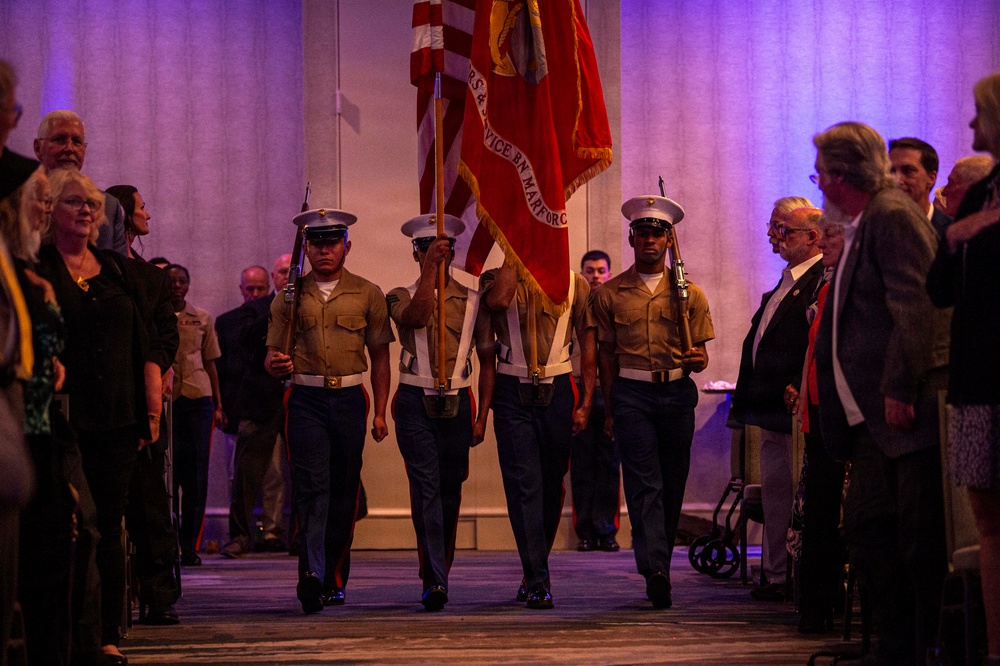 USS Harvey. C Barnum Jr. (DDG 124) Commissioning Reception