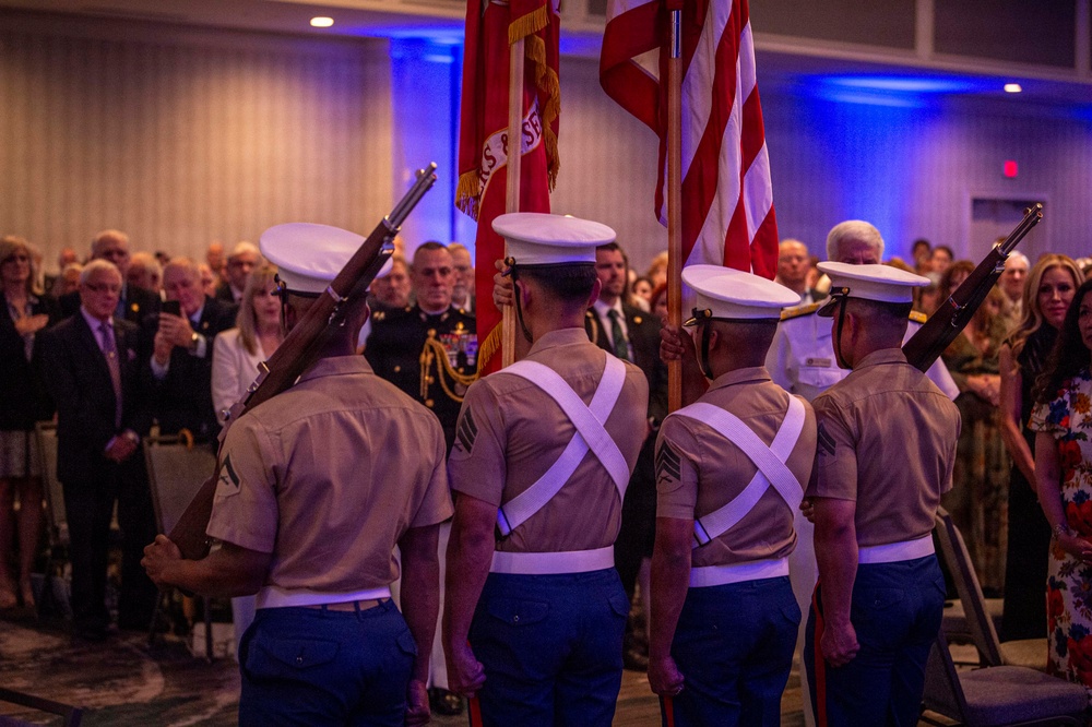 USS Harvey. C Barnum Jr. (DDG 124) Commissioning Reception